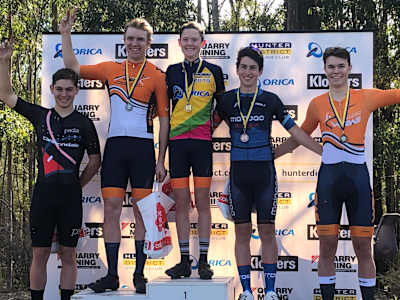 A young Luke Tuckwell