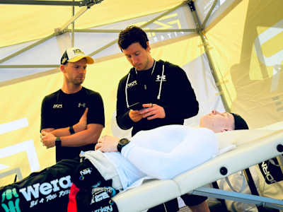 A driver is about to receive expert support from Fit4Race