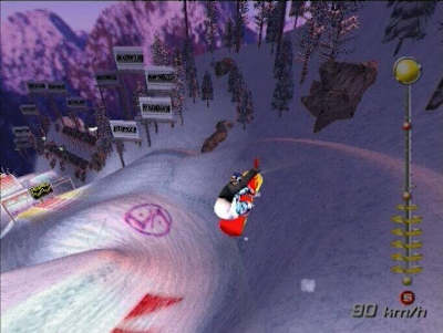 A screenshot of SSX