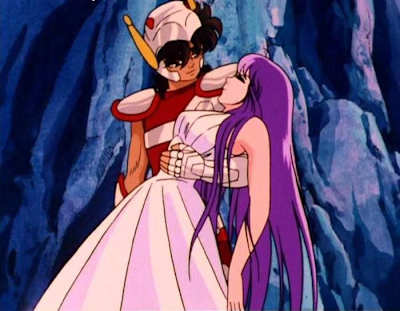 Seiya y Saori Seiya y Saori