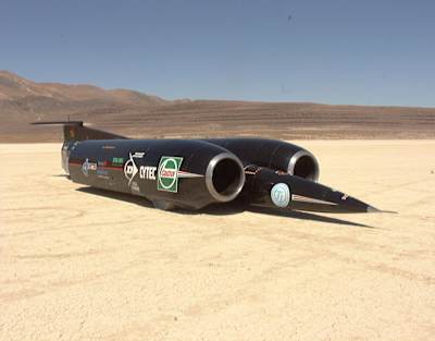 Il Thrust SSC ha superato la barriera del suono