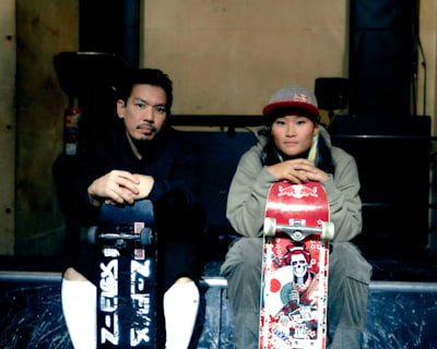 つーさん T2 Running T / Sukezo 2025（Beige） | Tabisuke Ta