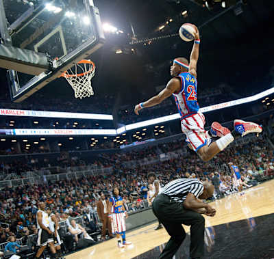 Harlem Globetrotters - родоначальники слэм-данка