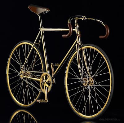 Aurumania Crystal Gold Bike