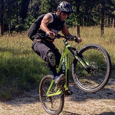 Danilo Petrucci in bici