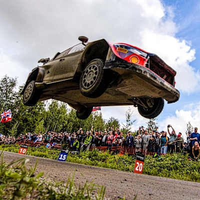 WRC Rally Finland 2024 Hyundai NEUVILLE