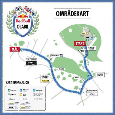 Områdekart Red Bull Olabil 2025