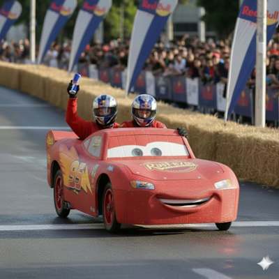 Carro selecionado para o Red Bull Ladeira Abaixo 2026