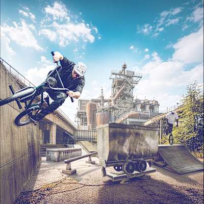 Red Bull Trickschmiede Key Visual