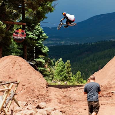 Red bull dirt jump top