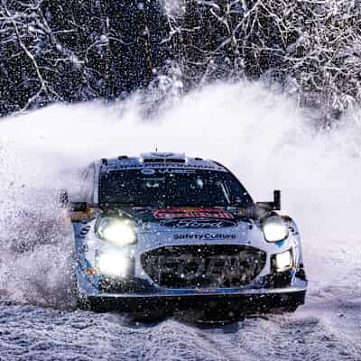 WRC Rally Sweden Ford 2024
