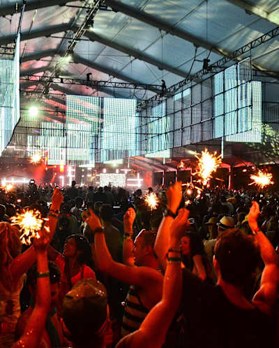 Crowd at Coachella