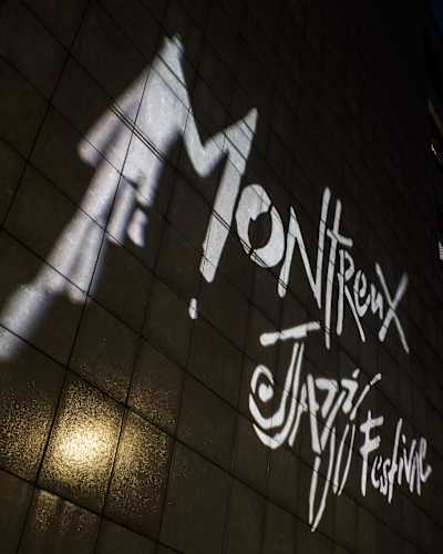 Le logo du Montreux Jazz Festival.