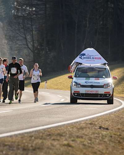 The Catcher Car for the Wings for Life World Run.