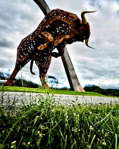 Hannes Arch loops around the Spielberg circuit