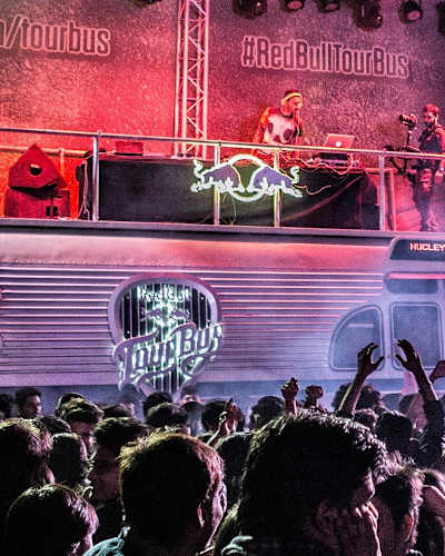 Red Bull Tour Bus #AskForTheBus