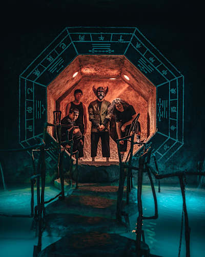 Flesh Juicer 血肉果汁機東京行成員，柏瑞、大君、仲宇、阿霖。