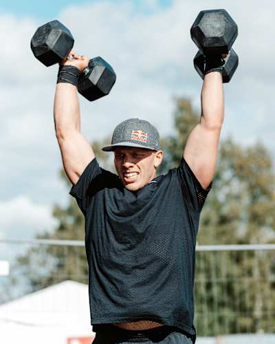 Jonne Koski durante un entrenamiento en Pori, Finlandia, el 30 de julio de 2020.