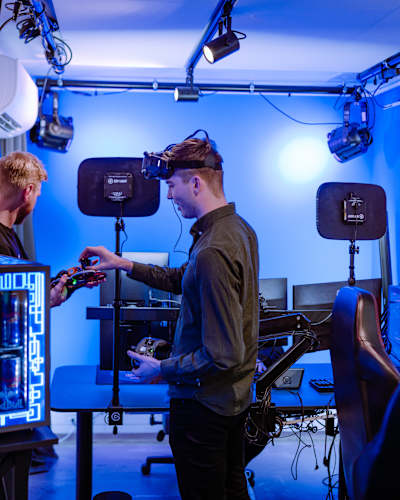 Planning the flight through Red Bull Gaming Sphere Stockholm
