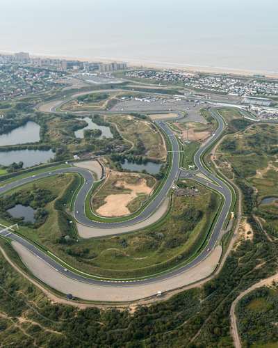 Aerial View Of Zandvoort