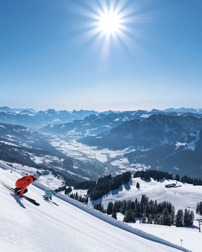 Skiing in the SkiWelt Wilder Kaiser-Brixental