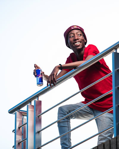 Thabo 'Yvng Savage' Moloi seen during a shoot in Johannesburg, South Africa, on July 17, 2020.