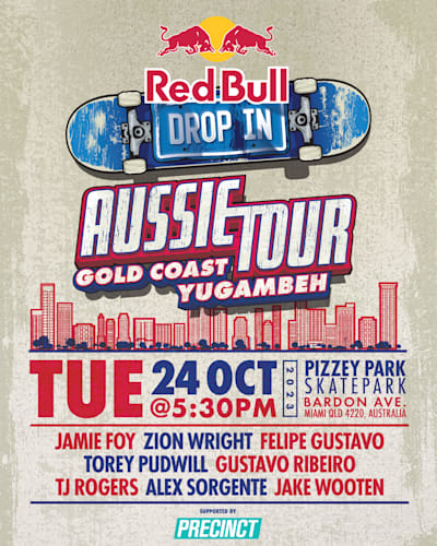 Red Bull Drop In Tour Gold Coast Yugambeh