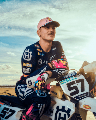 Billy Bolt, photographed for The Red Bulletin