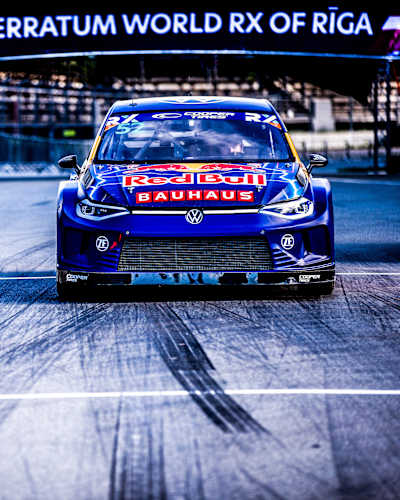 Ole Christian Veiby of Kristoffersson Motorsport at World RX of Rīga, 2022.