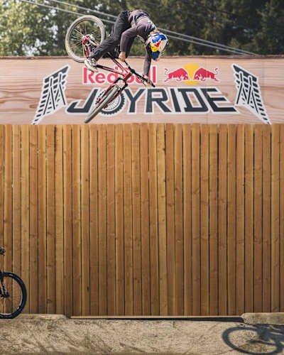 Erik Fedko performs at Red Bull Joyride