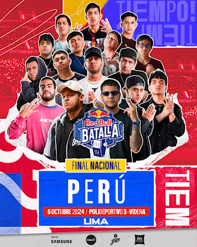 Finalistas Red Bull Batalla Perú 2024