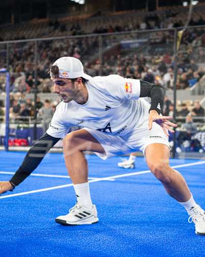 Alejandro Galan of Spain competes during the Greenweez Paris Major, at Roland-Garros stadium in Paris, France on October 04, 2024.