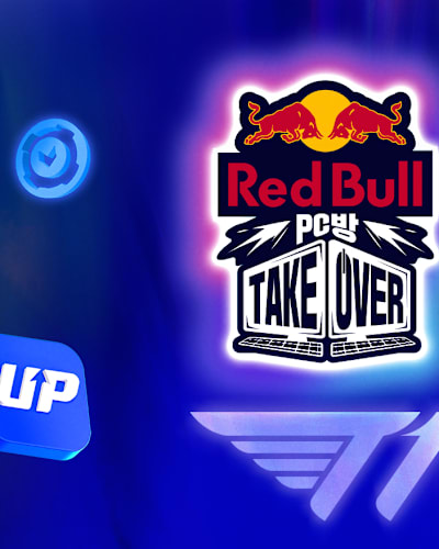 레드불 PC방 테이크오버 헤더