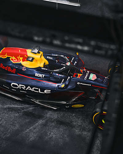 A top-down view of the new Red Bull Racing RB21.