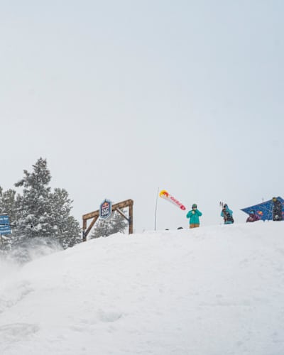 Bobby Brown competes at Red Bull Cascade at Solitude Mountain Resort in Utah, United States on March 30, 2024