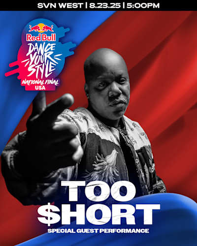 Too $hort performs at Red Bull Dance Your Style National Final 