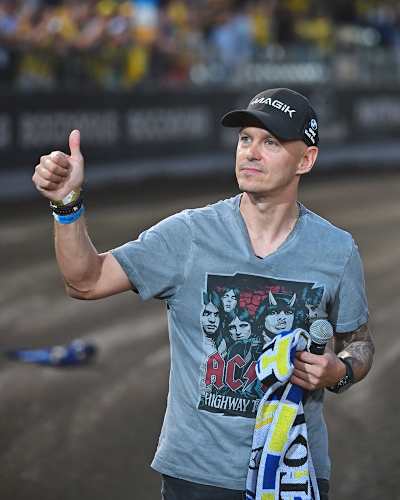 Jarek Hampel pożegnał się z kibicami w Lublinie