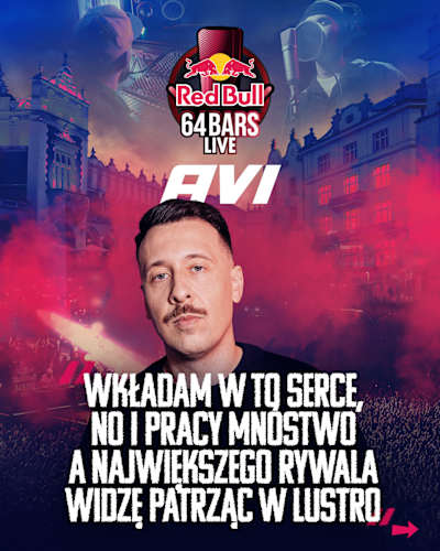 Avi w Red Bull 64 Bars Live