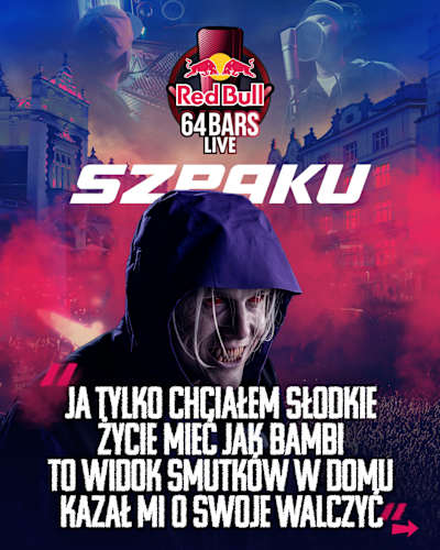 Szpaku w Red Bull 64 Bars Live