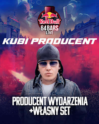 Kubi Producent w Red Bull 64 Bars Live