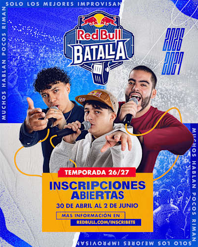 Inscripciones Red Bull Batalla Temporada 2026/27