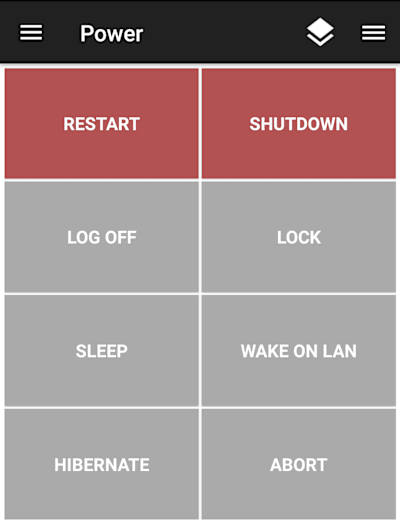 Funções do controle remoto