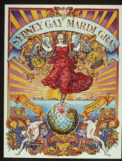 Mardi Gras 1988 poster