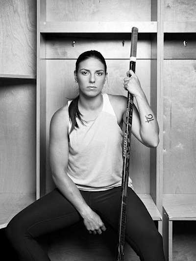 With 12 Olympic and World Championship medals, Knight isn’t afraid to use her platform to go after gender equity in sports.