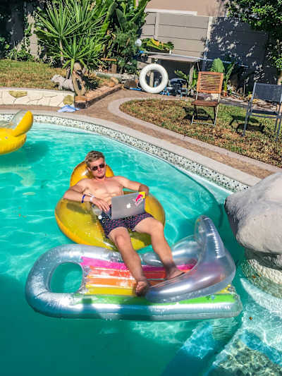 Wer viel unterwegs ist, muss auch chillen können!