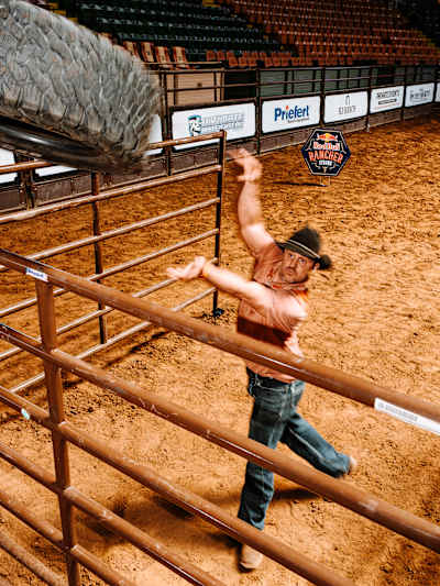 Red Bull Rancher Strong stockyard scramble
