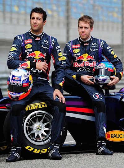 和infiniti Red Bull Racing 英菲尼迪红牛车队 一起在巴林