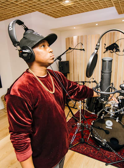 Khuli Chana In Red Bull Studios Cape Town