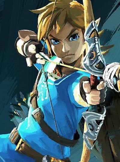 Une image de Link dans le nouveau jeu Nintendo Switch The Legend of Zelda: Breath of the Wild.