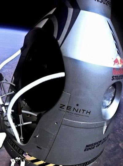Red Bull Stratos Ausstellung Kapsel In Luzern